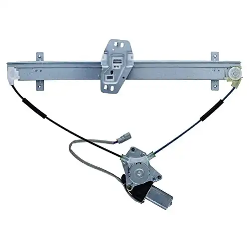 New Window Regulator W/Motor Front Passenger Side Right RH Replacement For 2003 2004 2005 2006 2007 2008 2009 Honda Pilot 748-130, 660119, 11A396, 72210-S9V-A02