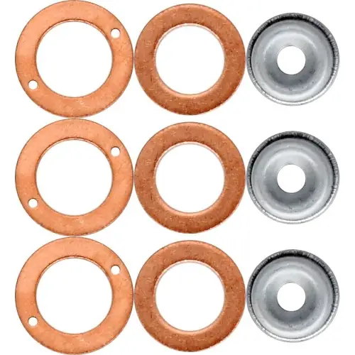 3 Cylinder Injector Seal Kit with Heat Shield 19077-53650