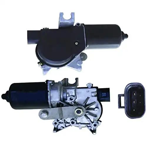 New Front Wiper Motor W/Pulseboard Module Replacement For 2003-2009 Chevrolet C4500 C5500 C6500 C7500 Kodiak, Replaces 12487586, 22144497, 8-12487-586-0, 579296