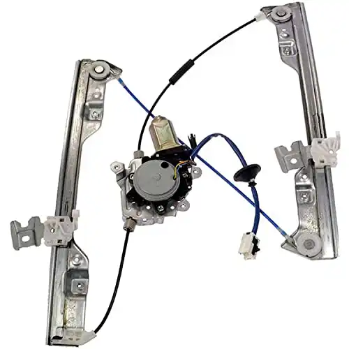 New Window Regulator W/Motor Front Drivers Side Left LH Replacement For 2002 2003 2004 2005 2006 Nissan Altima, 807218J000, 807318J015, 741-906, 660488