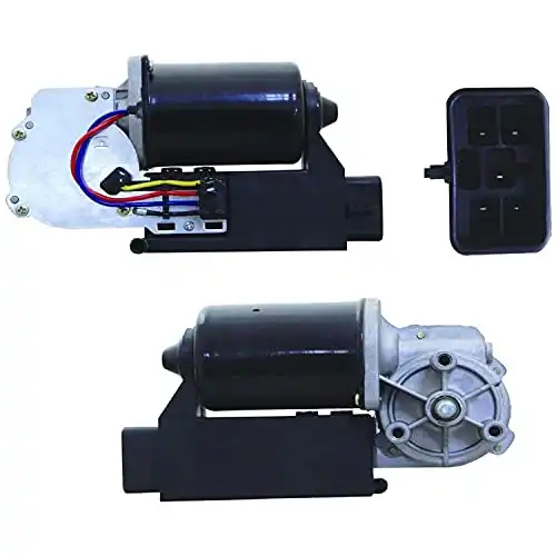 New Front Wiper Motor W/Control Module Replacement For 1991-2000 Saturn SC SL SW, Replaces GM 21049032, 21055768