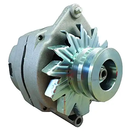 New Alternator Replacement For Tractor & Chevy 10SI 1-Wire One Wire with 2 Groove Pulley