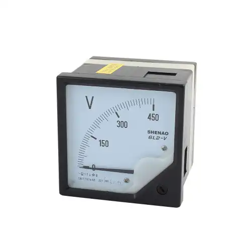 6L2-V Class 1.5 Accuracy AC 0-450V Analog Panel Meter Voltmeter Gauge