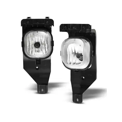 Complete Clear Lens Fog Lamp Kit with H10 Light Bulb