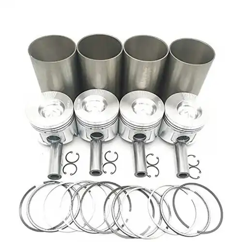 Cylinder Liner Kit for Nissan K21 Engine Caterpillar CAT 25 Forklift
