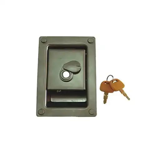 Door Side Lock with 2 Keys