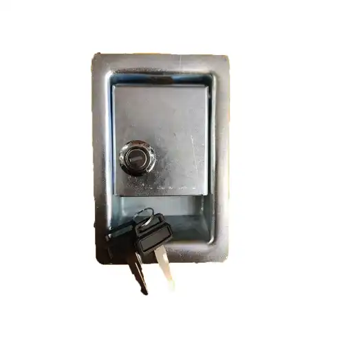 Door Side Lock With 2 Keys for XCMG Excavator