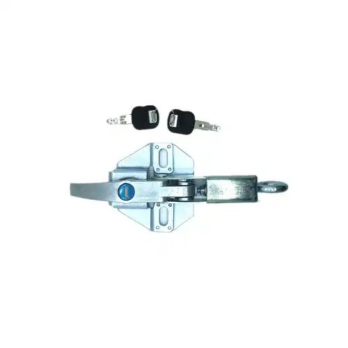 Engine Cover Lock With 2 Keys for XCMG Excavator