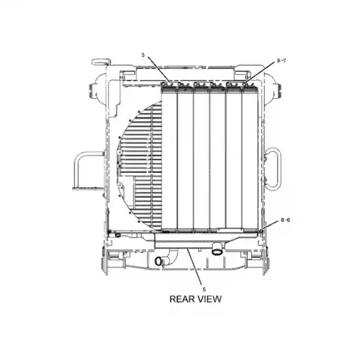 Engine Radiator Core 2200538