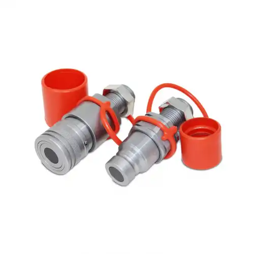Flat Face Hydraulic Quick Connect Coupler Set For Thomas 85