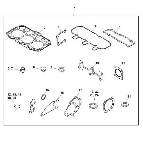 Gasket Kit MIA883637