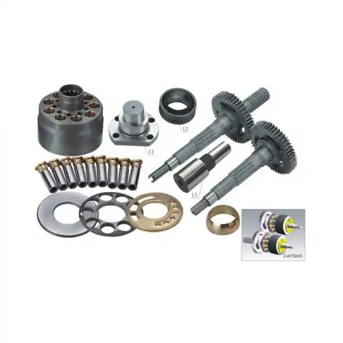 Hydraulic Main Pump Repair Parts Kit for Caterpillar CAT320C