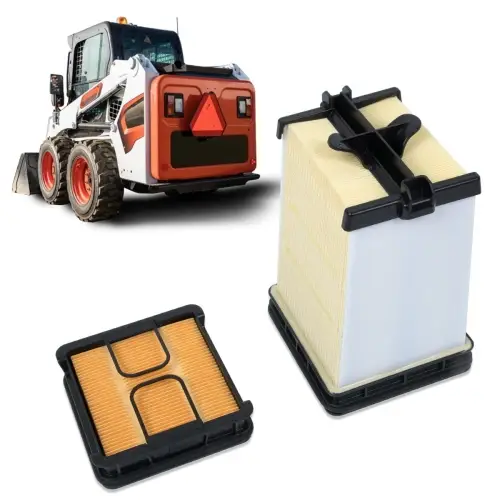 Inner & Outer Air Filter Kit 7286322 7221934 7221933 Compatible With Bobcat Track Loaders T450 T550 T590 T650 T770 & Skid Steer Loaders S450 S510 S530 S550 S570