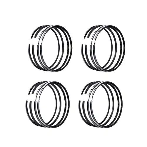 Piston Ring 4 Units 1 Set for Komatsu Wheel Loader WA75-3
