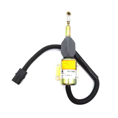 New Heavy Duty 12V Fuel Cutoff Solenoid Replacement For Cummins 3926411, John Deere RE502473, Syncro-Start SA4257-12