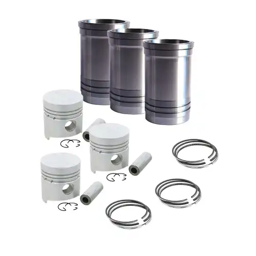 Pistons with Pin Rings Liners Kit STD for Kubota 