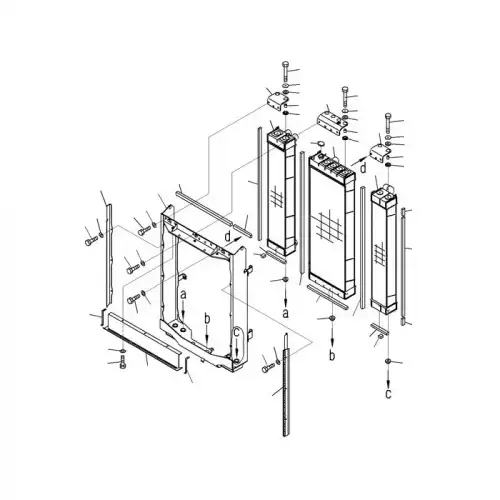 Radiator Core Assembly 14X-03-61911