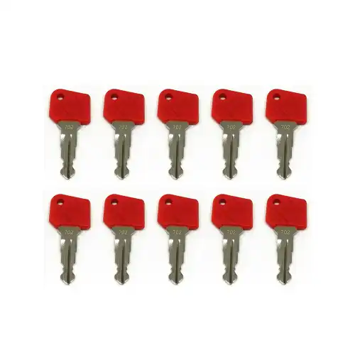Red Electric Stapler Ignition Key 702 26906870