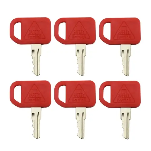 Set of 6 Ignition Keys AT195302 For John Deere 1200 1400 1600 310 410 510 690 750