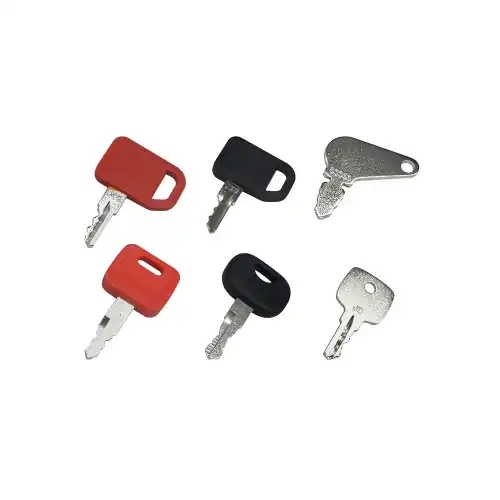 Set of 6 Ignition Keys R45361