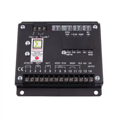 Speed Controller Electronic Control Panel S6700H