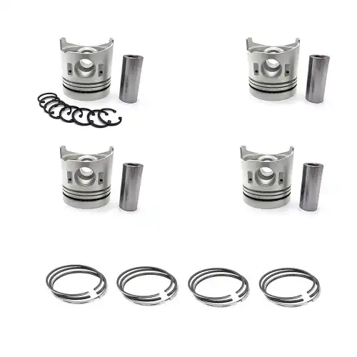 STD Piston Set With Ring for Mitsubishi 4D33 