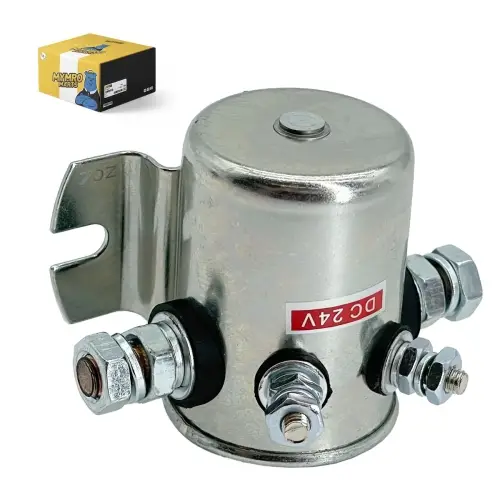 Continuous Duty HD Switch Relay Solenoid 24 Volt 4 Terminal 1114239 1114536