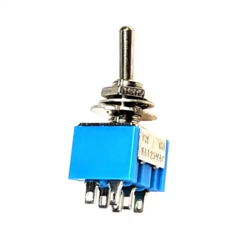 Switch Toggle DPDT 2pos