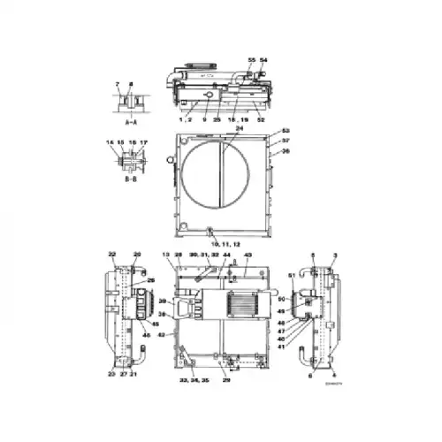Water Tank Radiator Core ASSY  LN001870 LN002920