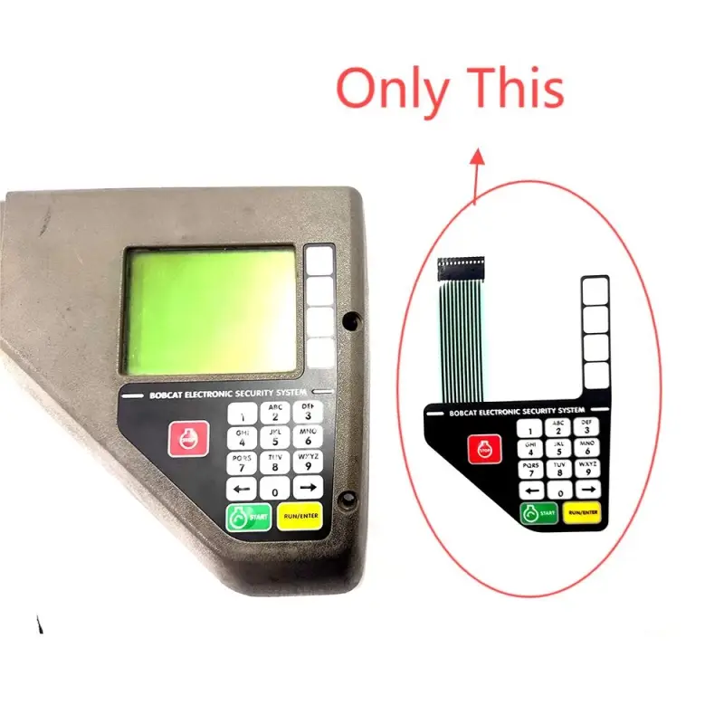 Right panel button 6688483 LCD meter compatible with 6686510 luxury meter  For Bobcat 773 863 864 873 883 963 A220 A300 S130 S150 S160 S175 S185 S205  