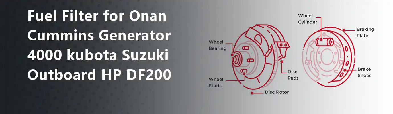 Fuel Filter for Onan Cummins Generator 4000 kubota Suzuki Outboard HP DF200