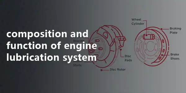 Composition And Function Of Engine Lubrication System